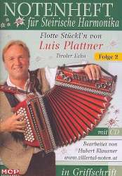 Flotte Stückl'n Band 2 (+CD) für - Luis Plattner