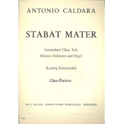 Stabat Mater für Soli, Chor, - Antonio Caldara