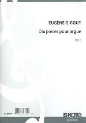10 Pièces vol.1 (nos.1-5) - Eugène Gigout