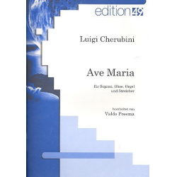 Ave Maria für Sopran, Oboe, Orgel - Luigi Cherubini