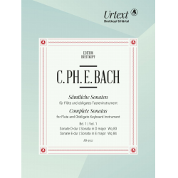 Sämtliche Sonaten Band 1 -Carl Philipp Emanuel Bach