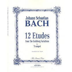 12 Etudes from the Goldberg - Johann Sebastian Bach