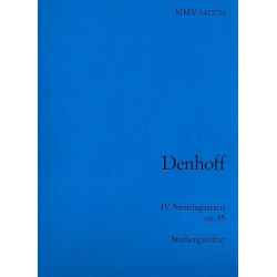 Streichquartett Nr.4 op.55 - Michael Denhoff