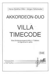Villa Timecode für 2 Akkordeons - Hans-Guenther Kölz