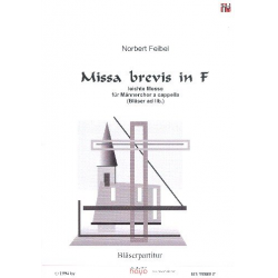 Missa brevis F-Dur - Norbert Feibel