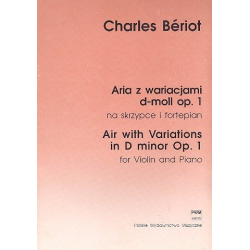 Air with Variations d minor op.1 - Charles  A. de Bériot