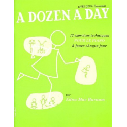 A Dozen a Day vol.2 (frz) pour piano - Edna Mae Burnam