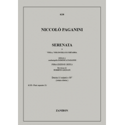 Serenata per viola, - Niccolo Paganini