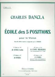 20 études op.122 vol.1 pour violon - Jean Baptiste Charles Dancla