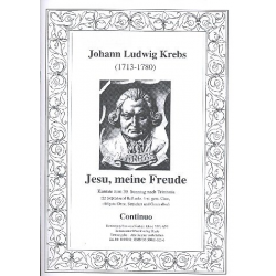 Jesu meine Freude Kantate für - Johann Ludwig Krebs