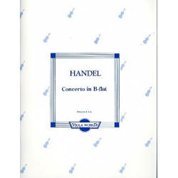 Concerto in B Flat for viola and piano - Georg Friedrich Händel (George Frederic Handel)