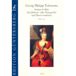 Sonate G-Dur TWV41:G6 - Georg Philipp Telemann