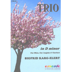 Trio d minor for oboe, cor anglais - Sigfrid Karg-Elert