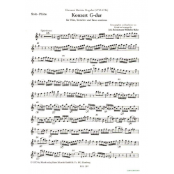 Konzert G-Dur : für Flöte, - Giovanni Battista Pergolesi