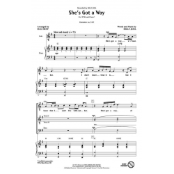 She's Got a Way - Billy Joel / Arr. Mac Huff