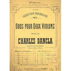 Duos faciles vol.7 3 duos op.15 - Jean Baptiste Charles Dancla