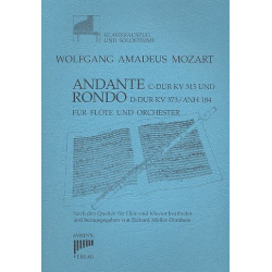 Andante C-Dur KV315  und Rondo D-Dur KV373 anh.184 - Wolfgang Amadeus Mozart