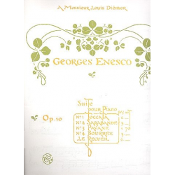 Suite op.10 pour piano - George Enescu