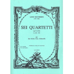 6 Quartetti op.8 - Luigi Boccherini