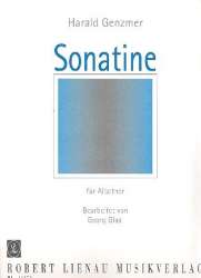 Sonatine für Altzither - Harald Genzmer