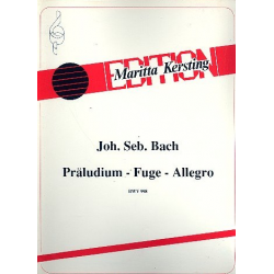 Präludium, Fuge und Allegro BWV998 - Johann Sebastian Bach