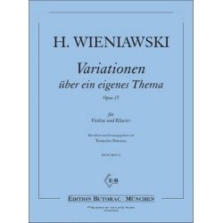 Variationen über ein eigenes - Henryk Wieniawsky