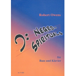 Negro Spirituals für Bass (Baritone) - Robert Owens