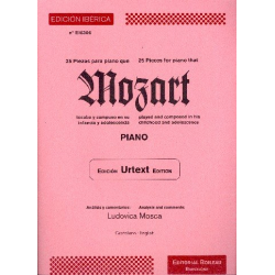 25 piezas que Mozart tocaba y compuso - Wolfgang Amadeus Mozart