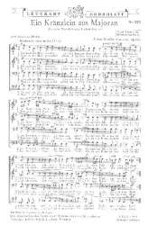 Ein Kränzlein aus Majoran op.27,1 - Antonin Dvorak