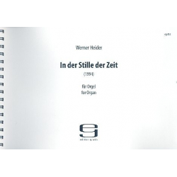 In der Stille der Zeit für Orgel - Werner Heider