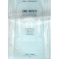 5 motets - Jean Langlais