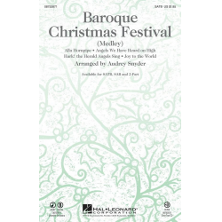 Baroque Christmas Festival (SATB) - Diverse / Arr. Audrey Snyder