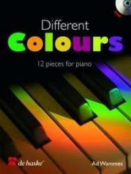 Different Colours (+CD) for piano - Ad Wammes