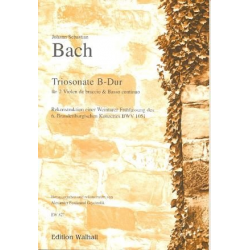 Sonate B-Dur - Johann Sebastian Bach