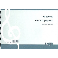 Concerto gregoriano für Orgel solo - Pietro A. Yon