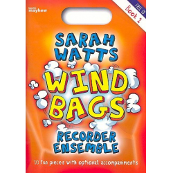 Wind Bags vol.2 (+CD) for recorder - Sarah Watts