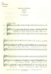 Waldruhe für 3 Stimmen (SAT) (gem Chor) - Fanny Cecile Mendelssohn (Hensel)