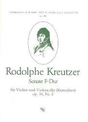 Sonate F-Dur op.16,2 für - Rodolphe Kreutzer