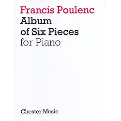 Album of 6 pieces for piano - Francis Poulenc