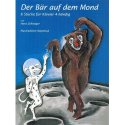 Der Bär auf dem Mond für Klavier vierhändig - Hans Zellweger