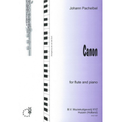 Canon for flute and piano - Johann Pachelbel