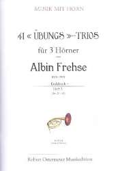 41 Übungs-Trios Band 2 (Nr.21-41) - Albin Frehse