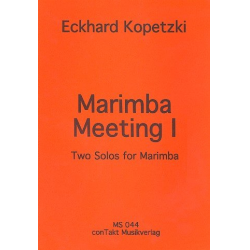 Marimba Meeting Band 1 für Marimbaphon -Eckhard Kopetzki