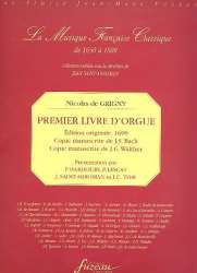 Premier livre d'orgue (1699) Facsimile - Nicolas de Grigny