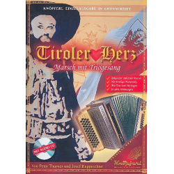 Tiroler Herz (+CD) für Steirische - Klaus Tschurtschenthaler