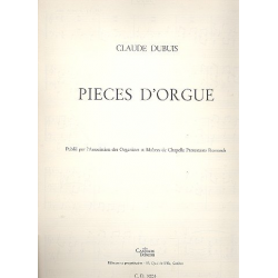 Pieces d'orgue - Claude Dubuis