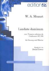 Laudate Dominum KV339 - Wolfgang Amadeus Mozart