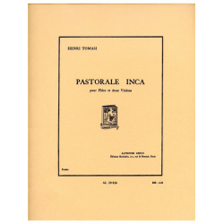 Pastorale inca : pour flute - Henri Tomasi