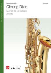 Circling Dixie für 4 Saxophone (SATB) - Johan Nijs