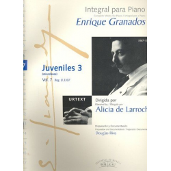 Integral para piano vol.7 Juveniles 3 (miscelanea) - Enrique Granados